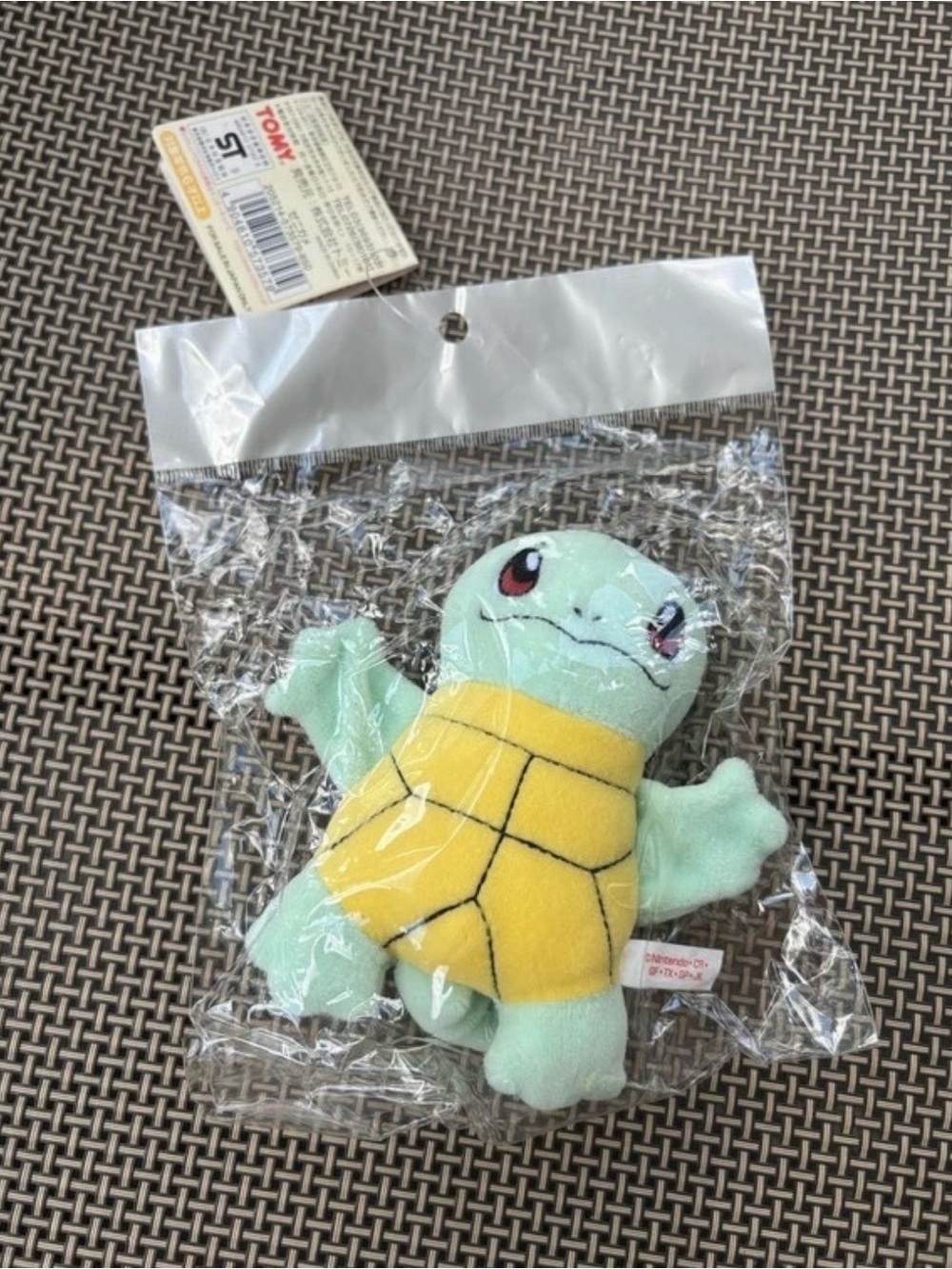 Tomy 5" Pokemon Squirtle plush toy